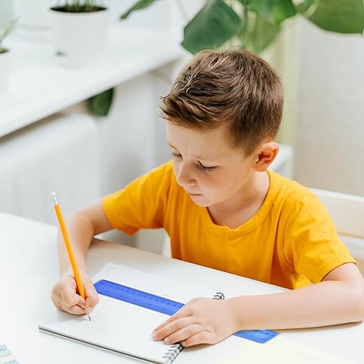 630 Pcs 12 Inch Plastic Rulers Bulk Color Clear Ruler Assorted Color Metric Straight Ruler with Inches and Centimeters for Kids School Classroom Student Back to School Office Gifts Supplies 9 Colors