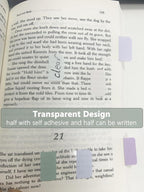 ELII 480 Pcs Morandi Tabs 2 Inch Sticky Index Tabs,Book Tabs Writable and Repositionable File Tabs Flags, Colored Page Markers 12 Colors