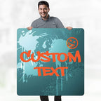 Custom Sign, Custom Street Sign, 11 Font Colors, 13 Font Styles, 4 Hole Options, 22 Sizes, 36x36 Inches, Rust Free DiBound, Fade Resistant, Made in USA by My Sign Center (Graffiti)