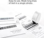 Guard Your ID Identity Protection Stamp Roller, Deluxe Multi-Color 4-Pack