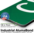 Custom Street Sign, Road Sign, Address Sign, 8 Colors, Reflective Option, Mounting Options, 6x42 Inch, Thick Rust-Free AlumaBond, USA Made by My Sign Center, (Classic)…