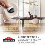 Felt Furniture Pads 235 PCS X-Protector! Huge Quantity of Black Furniture Pads for Hardwood Floors with Many Big Sizes – Your Ideal Wood Floor Protectors for Furniture.
