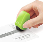 Guard Your ID Identity Protection Stamp Roller, Green, IS-520CM