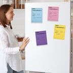9 Pieces Phone Message Pads for Office Sticky Notes, While You were Out Message Pad Assorted Colors, Self Adhesive Sticky Notes Urgent Record for Work Call 4 x 6 Inch, Office Supplies, 50 Sheets/Pack