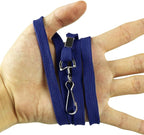 Ollain Badge Lanyards Flat Lanyard Swivel Hooks Durably Neck Bulk lanyards with Clip 100 Pack