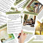 Somatic Therapy Exercise Cards - 40 Mindfulness Cards with Simple Practices, Coping Skills for Nervous System Regulation to Relieve Stress, Trauma Release and Reconnect with Your Body - 3.9”x5.9”