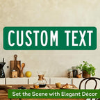 Custom Street Sign, Road Sign, Address Sign, 8 Colors, Reflective Option, Mounting Options, 12x48 Inch, Thick Rust-Free AlumaBond, USA Made by My Sign Center, (Classic)…