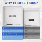 Electrical Room Sign for Business Door，Self-Adhesive Durable Brushed Silver Electric Closet Room Sticker for Home, UV and Weather Resistant Authorized Personnel Only Signs for Business ，Workplace