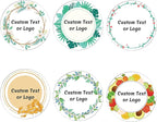 JOVELLO Personalized Custom Stickers - 60-1000 PCS Circle Custom Labels for Business, Logo, Office, Parties, etc (Labels Stickers-6)