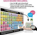 Outdoor Rated Plastic School Playground Communication Board - Weather-Proof Inclusive Communication Aid for Autism & Inclusive Play