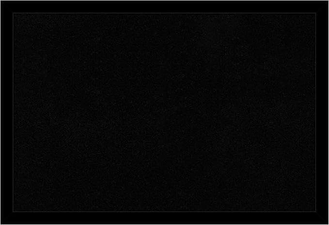 Amanti Art Black Cork Board for Wall, 13x19 Vision Board with Black Wood Frame, Small Corkboard Office Decor for Home Organization, Modern Corkboard Pinboard to Display Items for Home Organization in