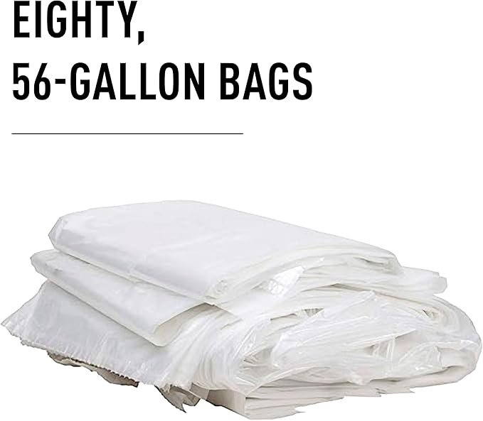IDEAL Maintenance Bundle: AC0901H Gusseted Shredder Bags 40x14x48 Case 80 56-Gallon + High-Cling Lubricating Oil 6 Quart Bottles IDEACCED21/6H Compatible 2604, 3105, 4001 4003 4005, 4108