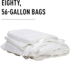 IDEAL Maintenance Bundle: AC0901H Gusseted Shredder Bags 40x14x48 Case 80 56-Gallon + High-Cling Lubricating Oil 4 Pint Bottles IDEACCED21/4H Compatible Models 4001 4003 4005