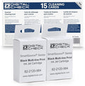 Triplenet Pricing Ink Cartridge Bundle with 2 Black Multi-Line Print 82-2120-984 and 15 Scanner Cleaning Cards and Sheets, Ideal Bundle for Businesses Needing Reliable C6GQRY55T9