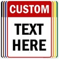 Custom Sign, Custom Sign for Business, Indoor/Outdoor use. 24x30 Inches, Rust Free .063 Aluminum, Fade Resistant, Made in USA by My Sign Center (Header)