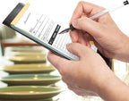 Receipt Book with Cardboard 2-Part Carbonless, Order Forms for Small Business