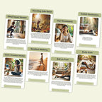 Somatic Therapy Exercise Cards - 40 Mindfulness Cards with Simple Practices, Coping Skills for Nervous System Regulation to Relieve Stress, Trauma Release and Reconnect with Your Body - 3.9”x5.9”