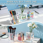 QYUVK This Little Light Of Mine I'm Gonna Let It Shine Acrylic Cosmetic Pencil Holder Cup, Funny Raccoon Dumpster Fire Pen Holder Gifts For Women Men Friends HR Doctor, Office Gifts for Coworkers