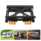 Car Seat Height Adjuster, 2.76-5.12 Inches Lifting Height Car Seat Lifter Bracket by Hand Pedals, Seat Lifting Base