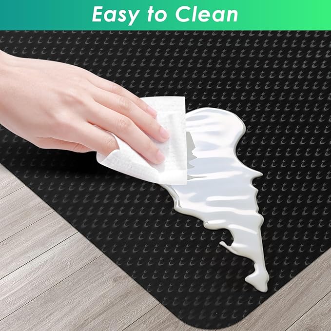 Vicwe Gaming Chair Mat for Hard Floor,36" x 48" Computer Chair Mat for Tile Floor,Anti-Slip Hard Floor Protector Rolling Chair for Office Home