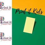 Printit Colors Multipurpose Paper, 20 lbs., 8.5" x 11", Canary-Yellow, 500 Sheets/Ream – Premium Colored Copy Paper for Printing, School, and Office Use