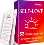 QUOKKA Self-Love: 52 Journaling Flashcards for Reflection, Self-Discovery, and Mindful Growth | Guided Prompts for Gratitude, Self-Acceptance, and Personal Empowerment | Gift for Women and Men