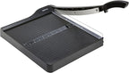 Amazon Basics Paper Trimmer Cutter for Office and Crafts, Heavy-Duty, Portable Paper Slicer, 12-Inch, 10-Sheet Cardstock