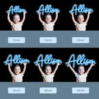 Custom Neon Name Sign Personalized for Boy Room Decor, Customizable Led Name Sign for Wall Decor, Customized Neon Name Sign for Wedding Decorations, Bedroom, Birthday Party Bar, DecoBrilliand, 12''-45''
