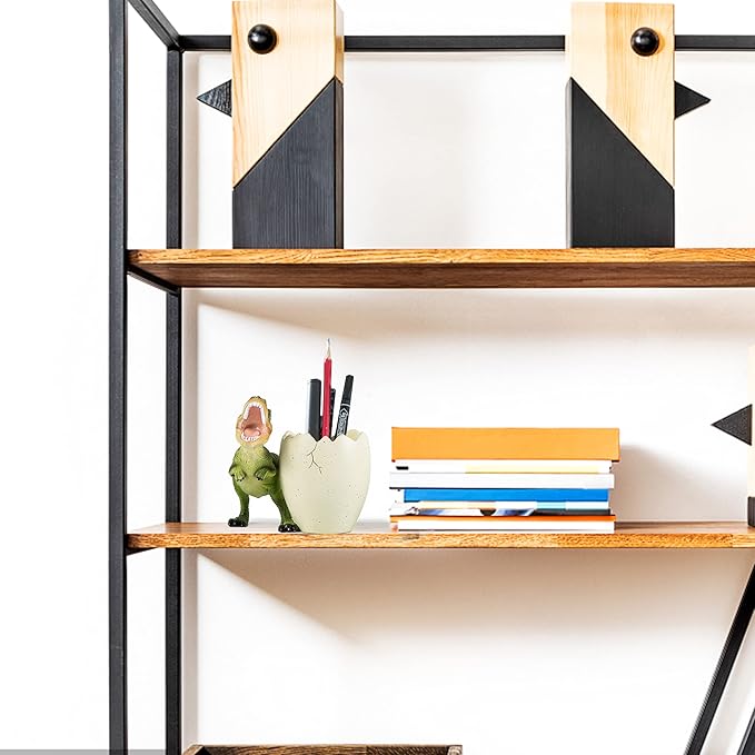 Banllis Dinosaur Pen Holder for Desk, Pencil Holder, Cute Fashion Desk Organizers and Accessories, Office Supplies Idea Gift for Women and Kids