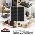 X-PROTECTOR Non-Slip Furniture Pads 8 PCS 1.5” x 5” - Rubber Furniture Grippers - Self-Adhesive Floor Protectors Grips for Furniture Feet!