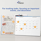 Perco Fluorescent Orange 1-Inch Perforated Circle Dot Sticker Labels—10 Rolls, 10,000 Round Stickers — with Permanent Adhesive for Inventory Management, Color Coding, Garage Sales, Crafts—Made in USA