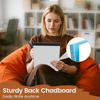 6 Pack Legal Pads 8.5 X11, College Ruled Notebook, 300 Sheets Colored Note Pad, Writing Pads 8.5x11, Tear Off Notepad, Lined Paper, Notebook Paper for Office Home School, 50 Sheet/Pad
