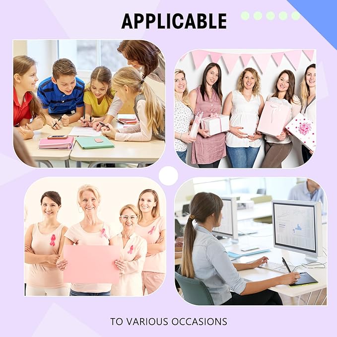 Teling 100 Pcs Ballpoint Pens Retractable Comfortable Cute Stylish Writing Pens in Medium Point 1.0 mm for Office Supplies(Black)