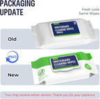 loukin Dry Erase Wipes, Whiteboard Cleaning Wipes, Non-Toxic Cleaning Wipes for Whiteboard, 3 Pack, 50 Wipes Per Pack