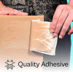 PSBM 500 PCS 9.5 x 12 Inch Clear Blank Packing List Envelopes, Shipping Documents Pouches/Sleeves for Mailing Labels, Invoices, Documents and Packing Slips