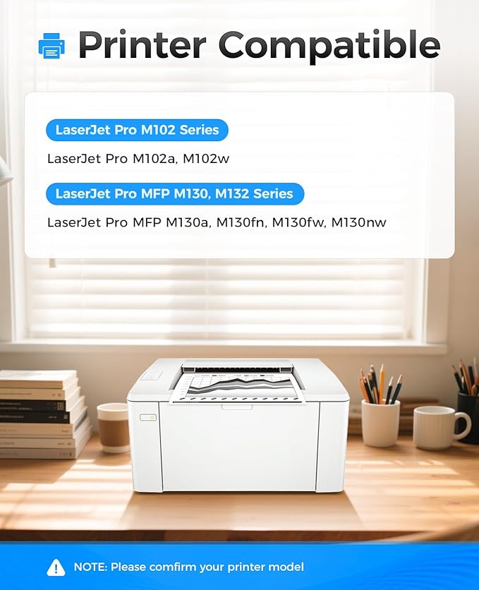 19A CF219A Drum Unit (Not Toner) 2-Pack Black High Yield Replacement for HP 19A CF219A Imaging Drum Compatible with HP Laserjet Pro MFP M130a M130fn M130fw M130nw M102a M102w Printer M130 M102 Copy