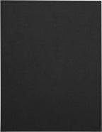 LUXPaper 8.5" x 11" Paper | Letter Size | Midnight Black | 28lb. (80lb. Text) | 50 Qty