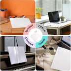 Phyxin 80-Pocket Portfolio Binder Organizer, Binder Sheet Protectors 8.5" x 11", Displaying 160 Page Plastic Folders for Documents, Document Organizer for Concert, Artwork, School & Office Use, White