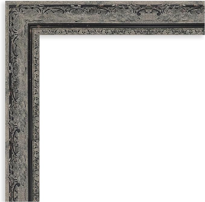 Amanti Art Black Framed Magnetic Board 16x16 X-Small Vision Board for use with Magnets, 100% Metal Sheet to Display Items as Office Decor or for Home Organization in mudroom, Kitchen or Kids Room