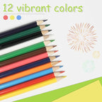 S & E TEACHER'S EDITION Colored Pencils 240Pcs,Coloring Pencils Set Drawing Pencils for Sketch, Woodcase Lead Pencils, Wooden Colored Pencils, Back to school Christmas Gifts