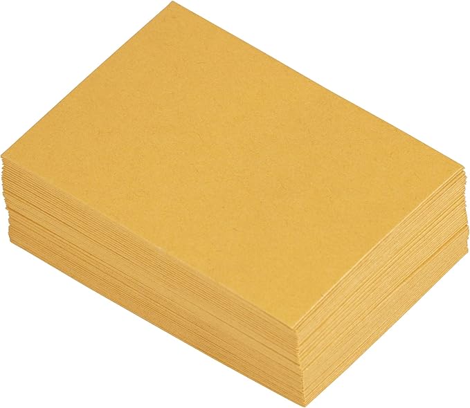 JAM PAPER #4 Coin Business Commercial Envelopes with Peel and Seal Closure - 3 x 4 1/2 - Brown Kraft Manila - Bulk 500/Carton