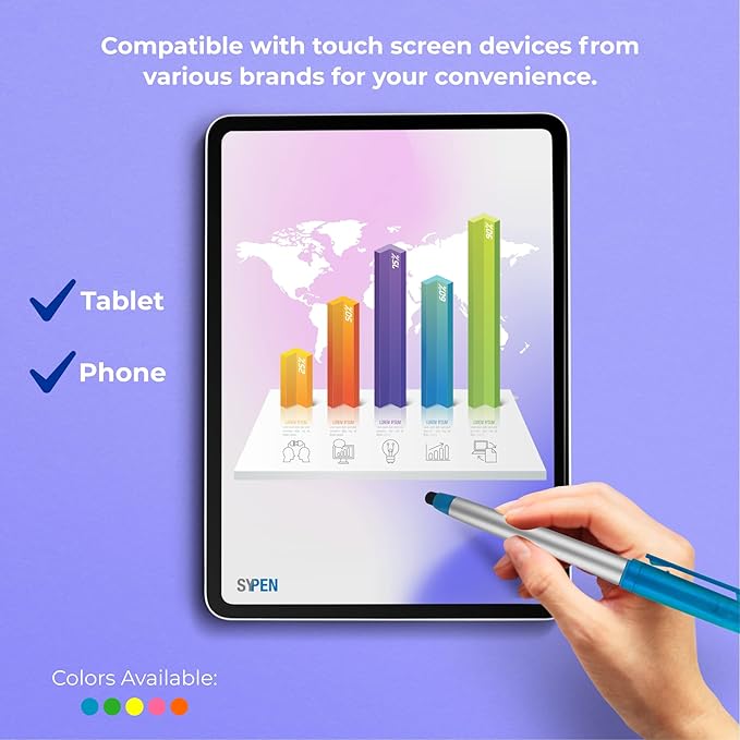 Personalized Pens with Highlighter and Stylus -175 Pack Bulk-Free Imprint - 3 In Highlighter, Ballpoint Pen, and Stylus Combo- add Custom Business Name, Logo or Gift Message- Assorted, Colored Imprint