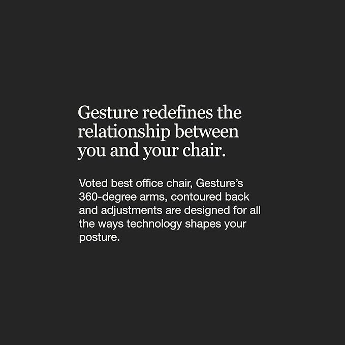 Steelcase Gesture Office Chair - Ergonomic Work Chair with Wheels for Carpet - Comfortable - Intuitive-to-Adjust for Desk - 360-Degree Arms - Concord Purple Fabric