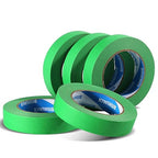 KIWIHUB Green Painters Tape,1 inch x 60 Yards x 10 Rolls (600 Yards Total) - Medium Adhesive Masking Tape for Painting,Labeling,DIY Crafting,Decoration and School Projects