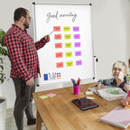 Rolling Whiteboard on Wheels, Double-Sided Magnetic Dry Erase Board with Stand, Mobile White Board for Office, Classroom, Home (32" x 48")