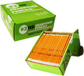 S & E TEACHER'S EDITION Woodcased #2 Pencils, Pre-sharpened, HB Lead Bulk Box, Pencils No. 2, Yellow, with Erasers, Back to school, 200 Pcs