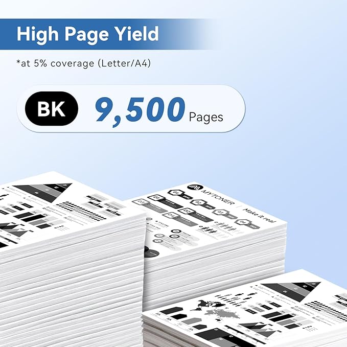 148X Black High Yield Toner Cartridge (with Chip) Compatible Replacement for HP 148X W1480X 148A W1480A Black Toner for Pro MFP 4101fdw 4101fdn Pro 4001dw 4001dn 4001n Printer (1 Pack)