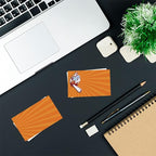 Custom Business Cards Personalized Business Cards for Small Business 300gsm Matte Paper Front & Back Sides Printed 3.5" x 2" - Chainsaw Template