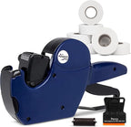Perco Pro 1 Line Date Label Gun Kit, Includes 8 Digits Date Gun Labeler, 10,000 Plain White Labels, and Preloaded Inker