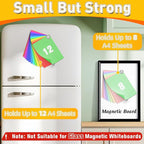 VNDUEEY 90 Pack Fridge Magnets Whiteboard Magnets Refrigerator Magnet, Small and Strong Magnet for Locker, Dry Erase Board, Home, Office, Classroom, Kitchen